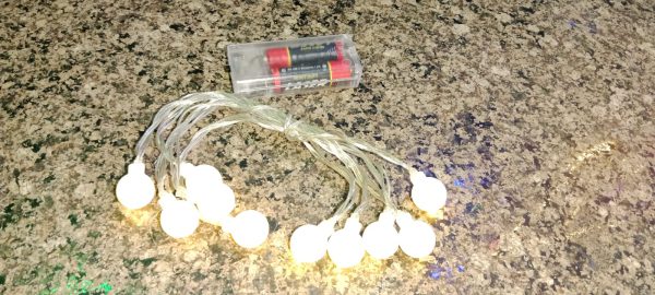 1.5m 10leds Aa Battery Led Ball String Lights