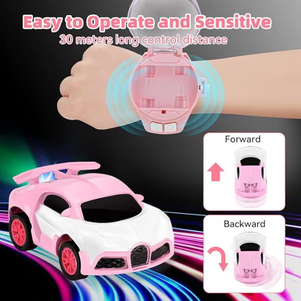 Mini Wrist Watch Car (Rechargable)