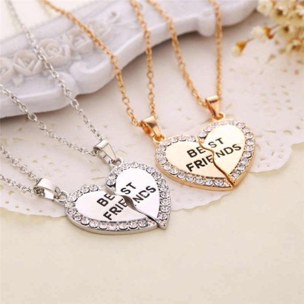 Best Friend Necklace | 2 Pairs