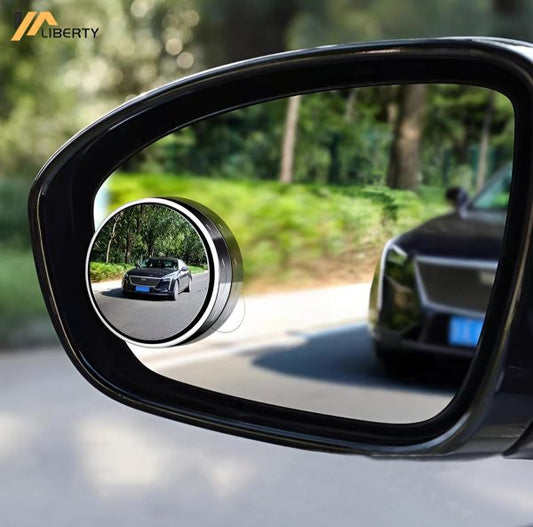 Car Round Mirror Original Glass - 2 Pcs