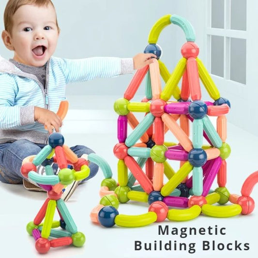 25 Pcs Magnetic Blocks Toy For Kids | Magnetic Bar Blocks