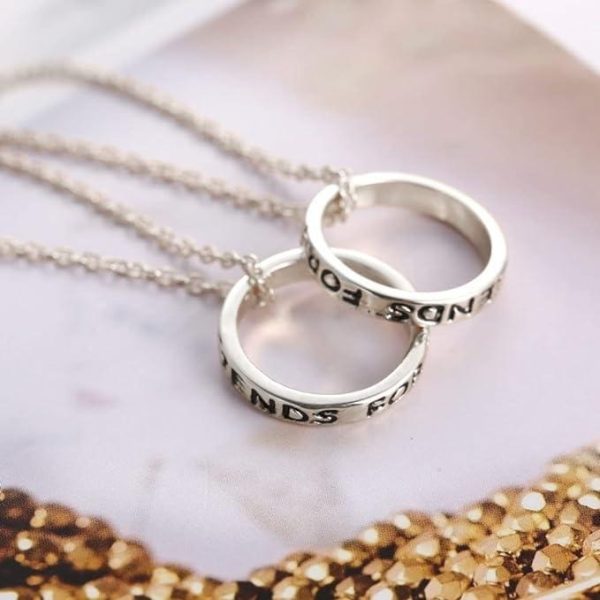 Best Friends Forever Ring Pendant | 2pcs