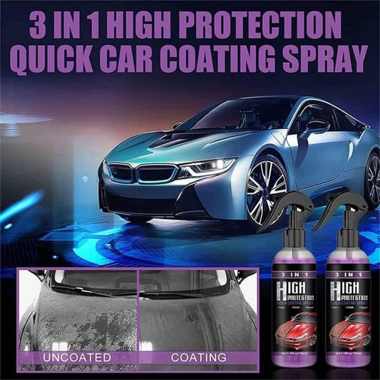 3 In 1 High Protection Quick Car Coating Spray, Ceramic Car Coating Spray Crystal Coating For Car