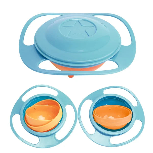 360 Degree Gyro Bowl For Feeding Baby Kids