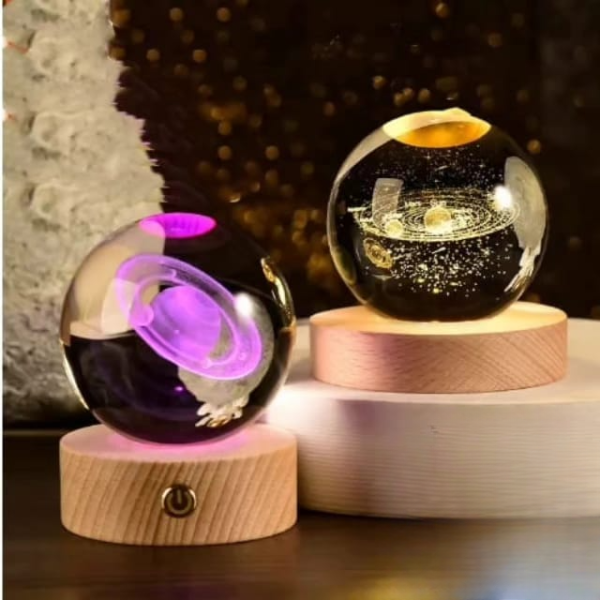 System Ball With Touch Switch Led Light