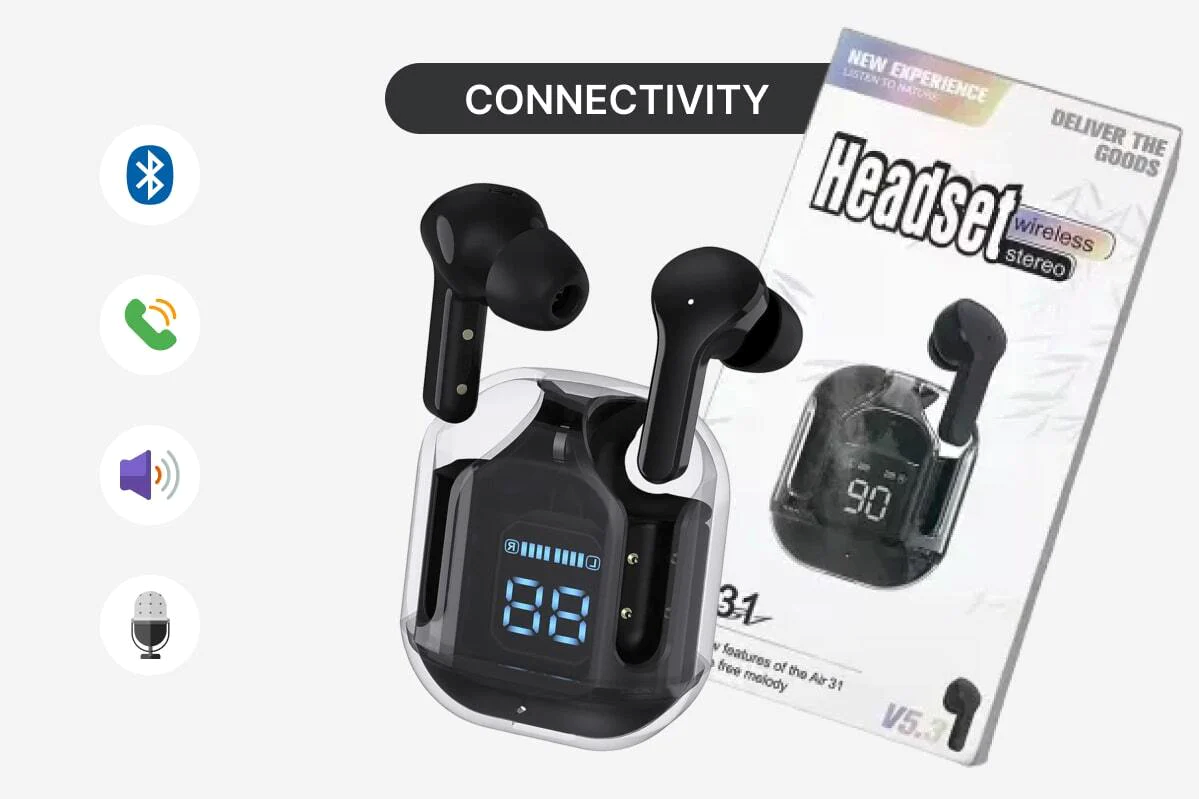 Air 31 Airpods | Wireless Earbuds (Without Pouch)