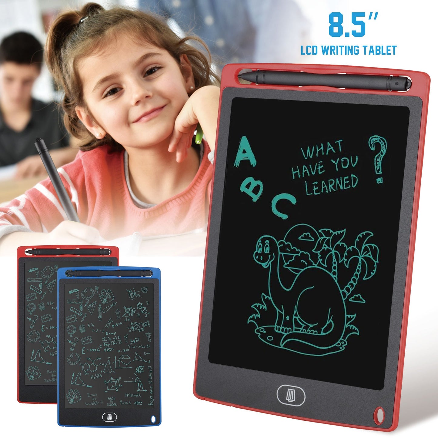 8.5 Inch LCD Writing Tablet For Kids – Digital Drawing Pad