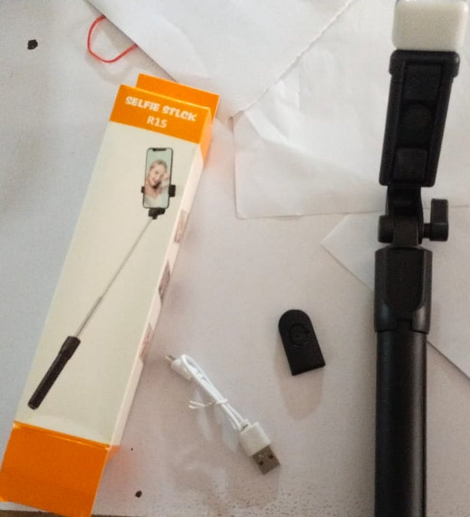 Selfie Stick With Led Light