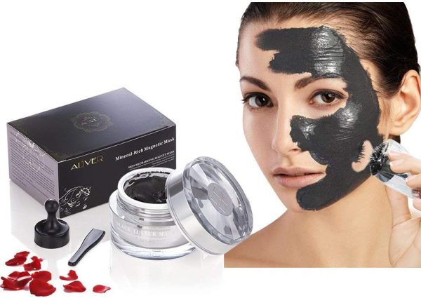 Audala Magnetic Mask Mineral Sea Mud Black Deep Skin