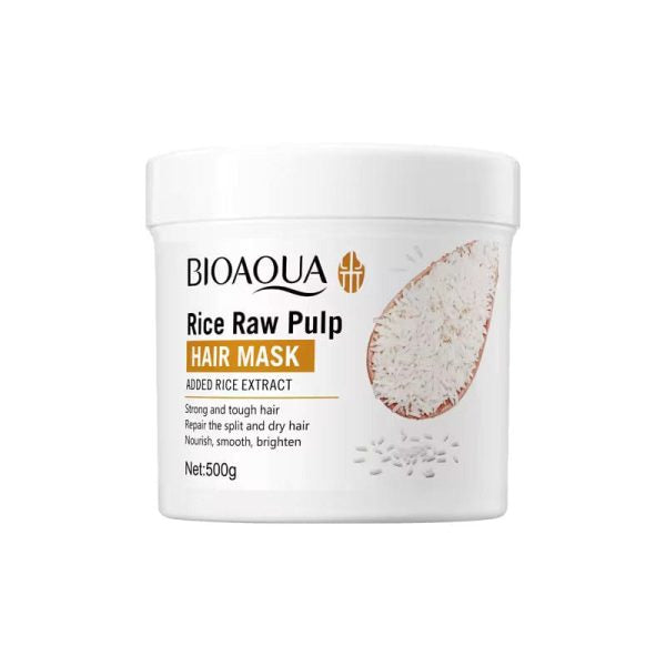 Bioaqua Rice Raw Pulp Hair Mask