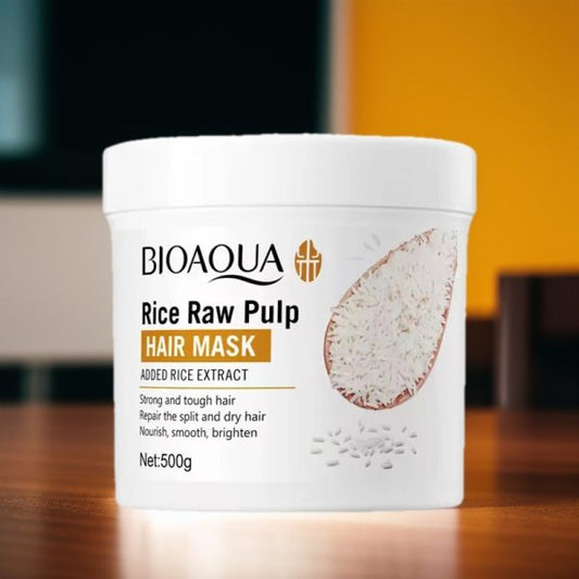 Bioaqua Rice Raw Pulp Hair Mask