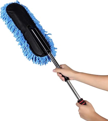 Car Wash Mop Telescopic Handle Microfiber Car Cleaning Brush