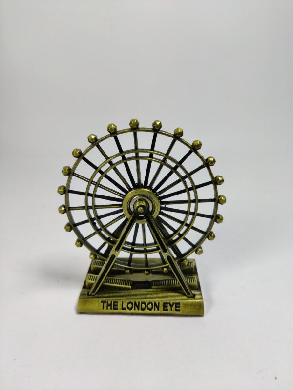 Creative Metallic London Eye Wheel Ornament (rotating Wheel)