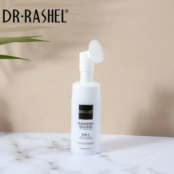 Dr Rashel 3-in-1 Cleansing Mousse Deep Cleaning Makeup Remover Cleanses