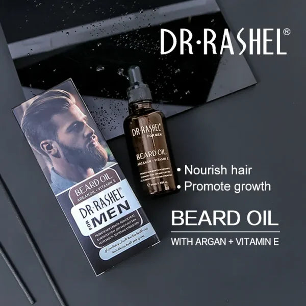 Dr.rashel Argan Oil And Vitamin E Hair Growth Men Beard Oil