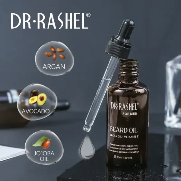 Dr.rashel Argan Oil And Vitamin E Hair Growth Men Beard Oil