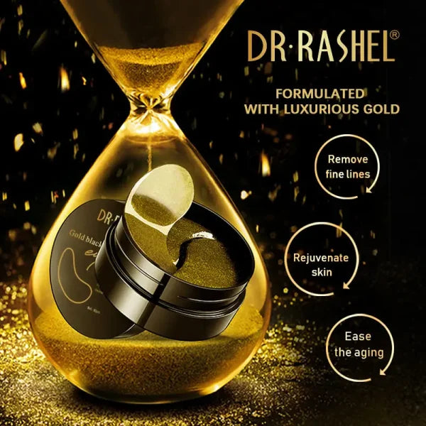 Dr.rashel Gold Black Pearl Hydrogel Eye Mask