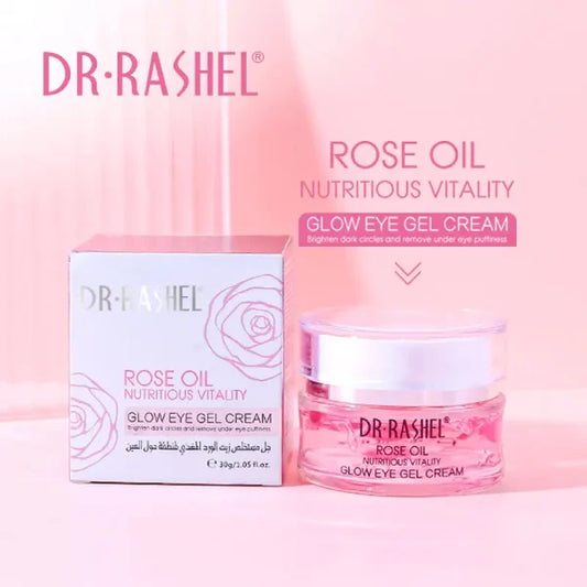 Dr.rashel Rose Oil Nutritious Vitality Glow Eye Gel Cream