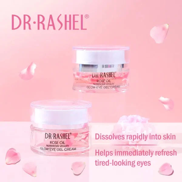 Dr.rashel Rose Oil Nutritious Vitality Glow Eye Gel Cream