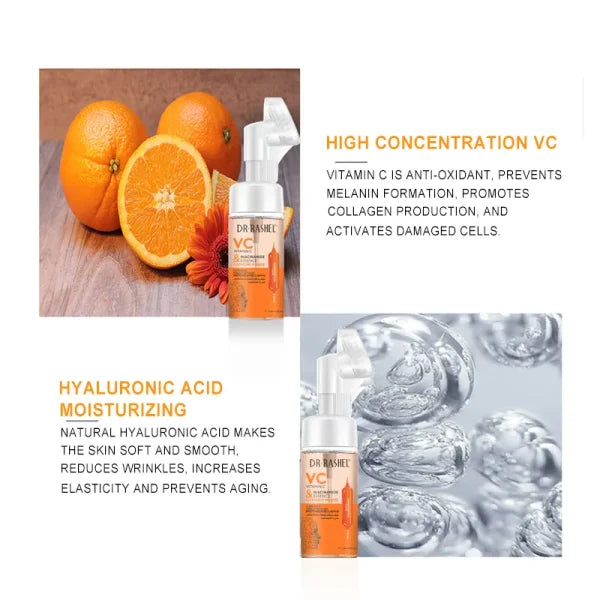 Dr. Rashel Vc Vitamin C & Niacinamide Essence Cleansing Mousse