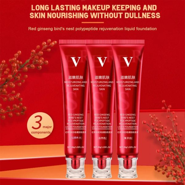 Fv Skin Nourishing Cream Makeup Foundation Liquid Concealer Long-lasting