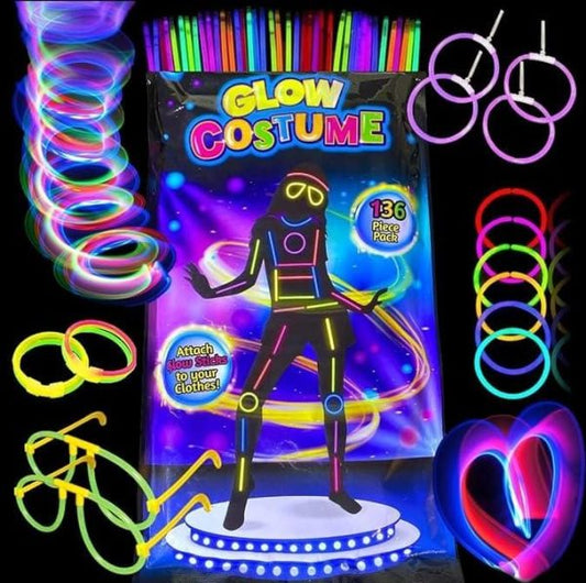 Glow Costume In The Dark Sticks Connectors