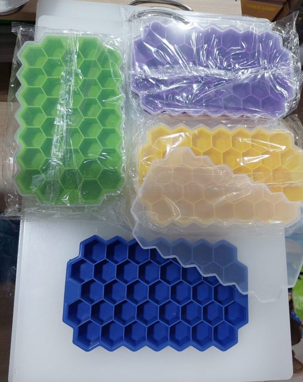 Honey Comb Silicone Ice Tray