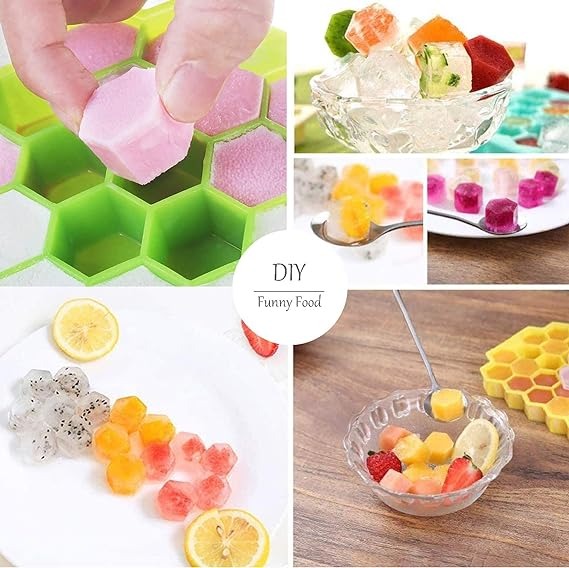 Honey Comb Silicone Ice Tray