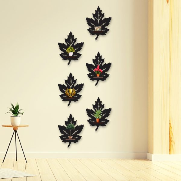 Leaf Hangin Pack Of Six Wall Art Style