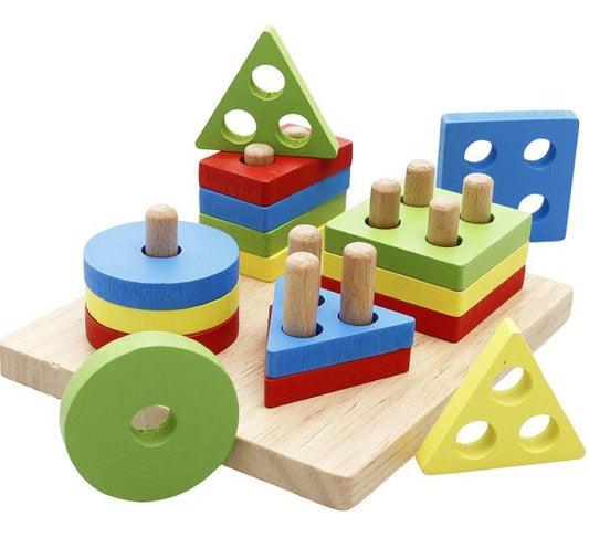 Lewo Wooden Puzzle Toddler