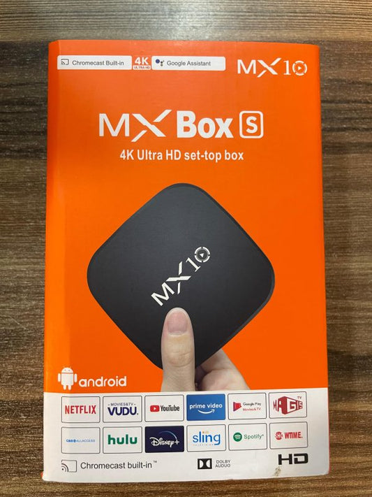 Mx10 Box S Android Tv 11.0 Version 1+8gb