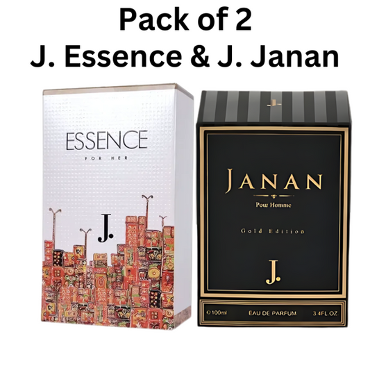 Pack Of 2 – J. Essence & J. Janan | Perfume For Men And Women