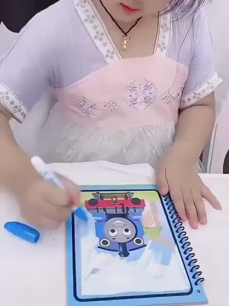 Magic Water Coloring Book For Kids