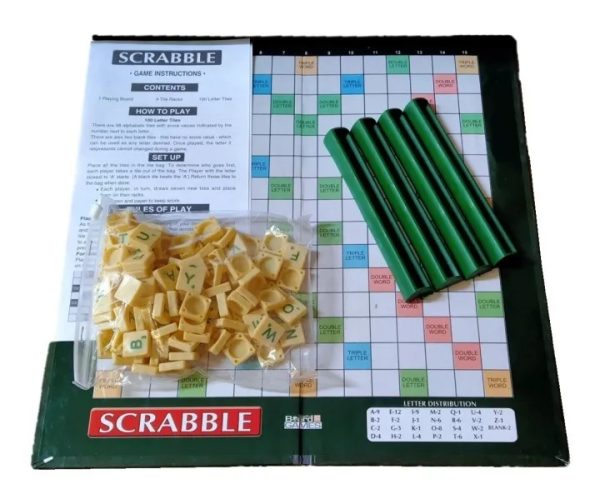 Scrabble Crossword Board Game