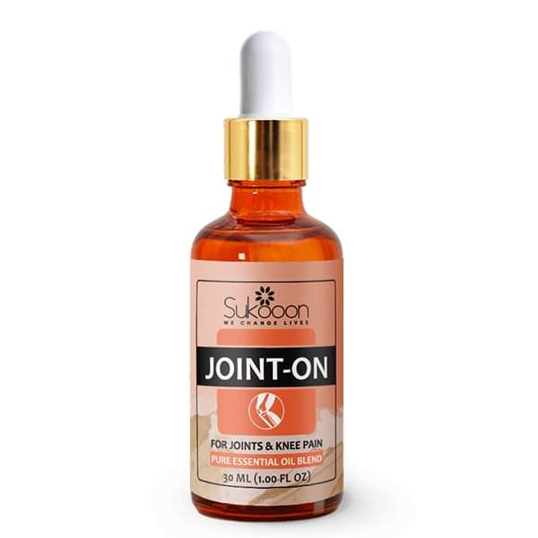 Sukoon Joint On Essential Oil Blend For Pain In Joints, Back Pain, Arthritis Pain and Knee Pain