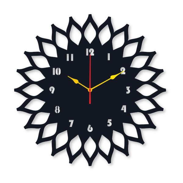 Sun Round Clock Wall Clock