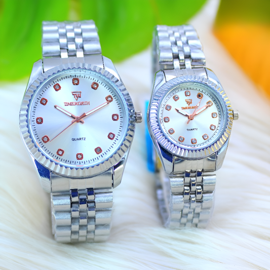 Worth Couple Watch | Wrist Watch For Both Men & Women (without Box)