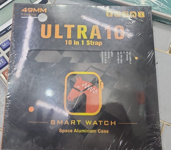 Ultra Smart Watch | 10 In 1 Straps | Super Hd Display | Bt Calling