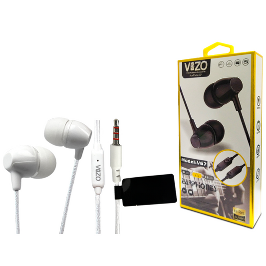 Vizo V67 Handsfree | Wired In Ear Phones