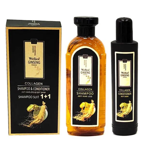 Wellice Ginseng Shampoo And Conditioner Pack